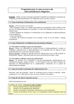 Proposition pour la mise en oeuvre du dbroussaillement obligatoire.