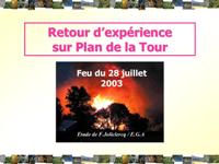 Diaporama de prsentation du retour d'exprience de Plan de la Tour - EGA